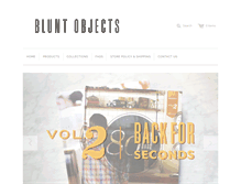 Tablet Screenshot of blunt-objects.com